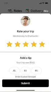 Uber: Request a ride 5